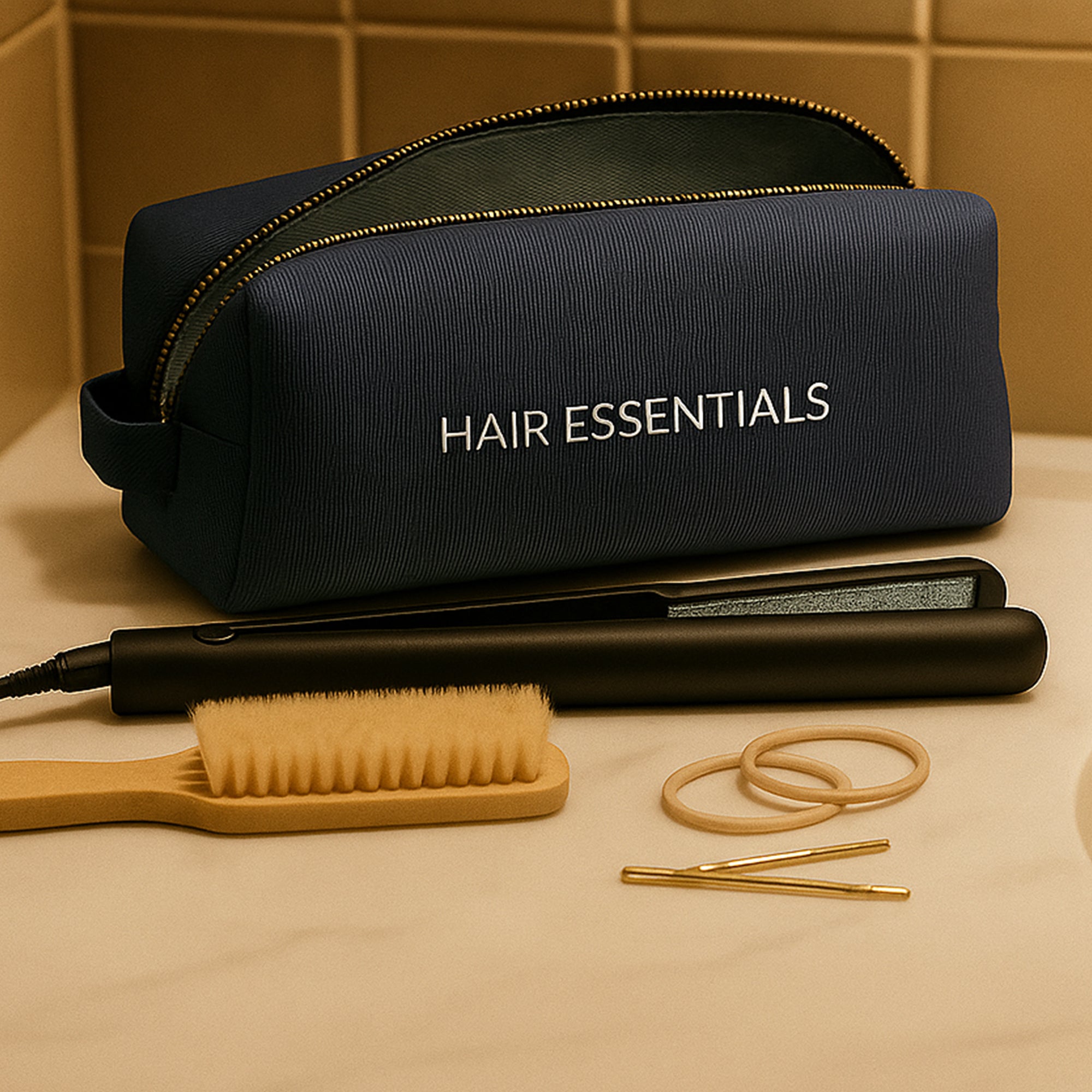 Luxe Hair Essentials  – Saç Bakım Çantası